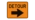 Image of a Detour sign.